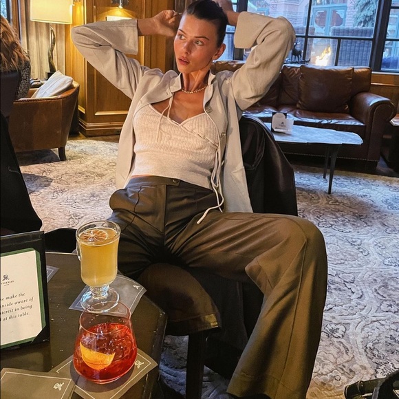 Alexander Wang Pants - NWT AYA Muse Rimini trousers in brown